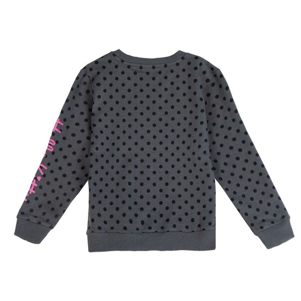 Kinder-Sweatshirt Hello Kitty Dunkelgrau