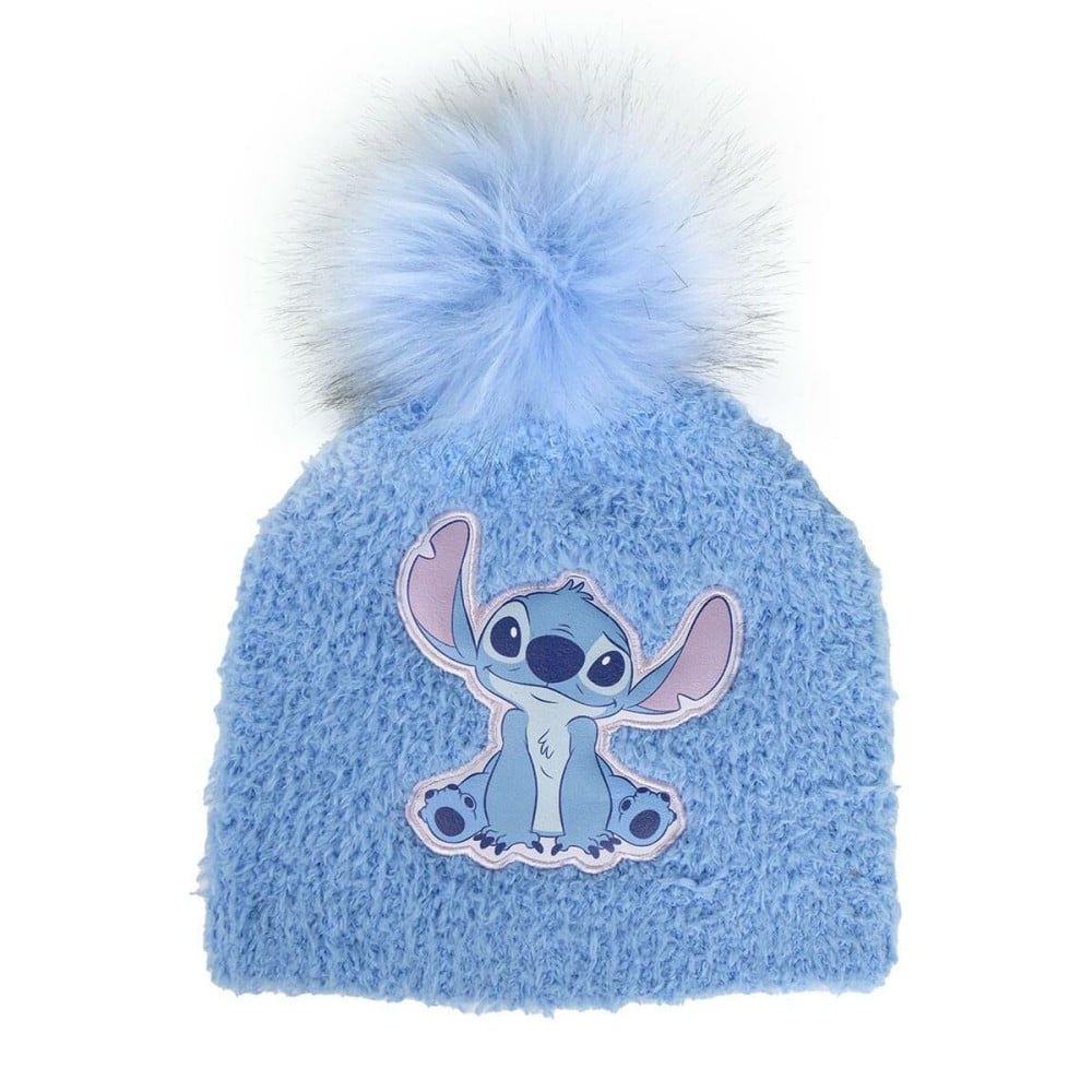Kindermütze Stitch Hellblau (Einheitsgröße)