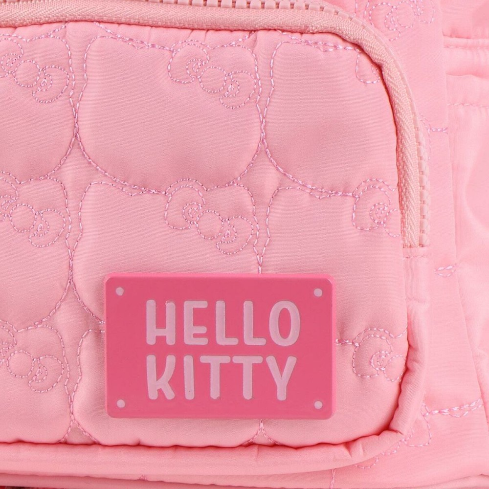 Lässiger Rucksack Hello Kitty Rosa 21 x 26 x 16 cm