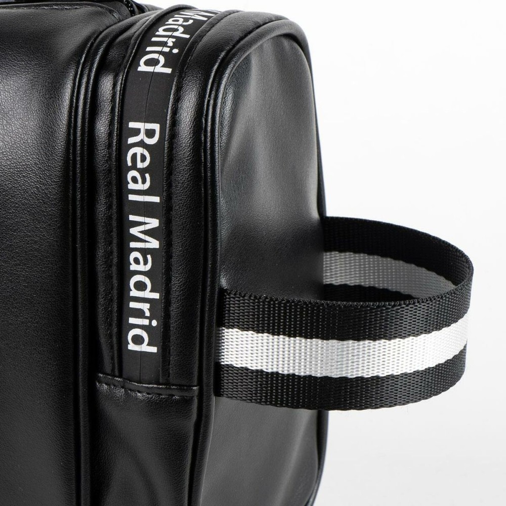 Trousse de toilette enfant Real Madrid C.F. Noir 100 % Polyuréthane Moderne 25 x 16,5 x 10 cm