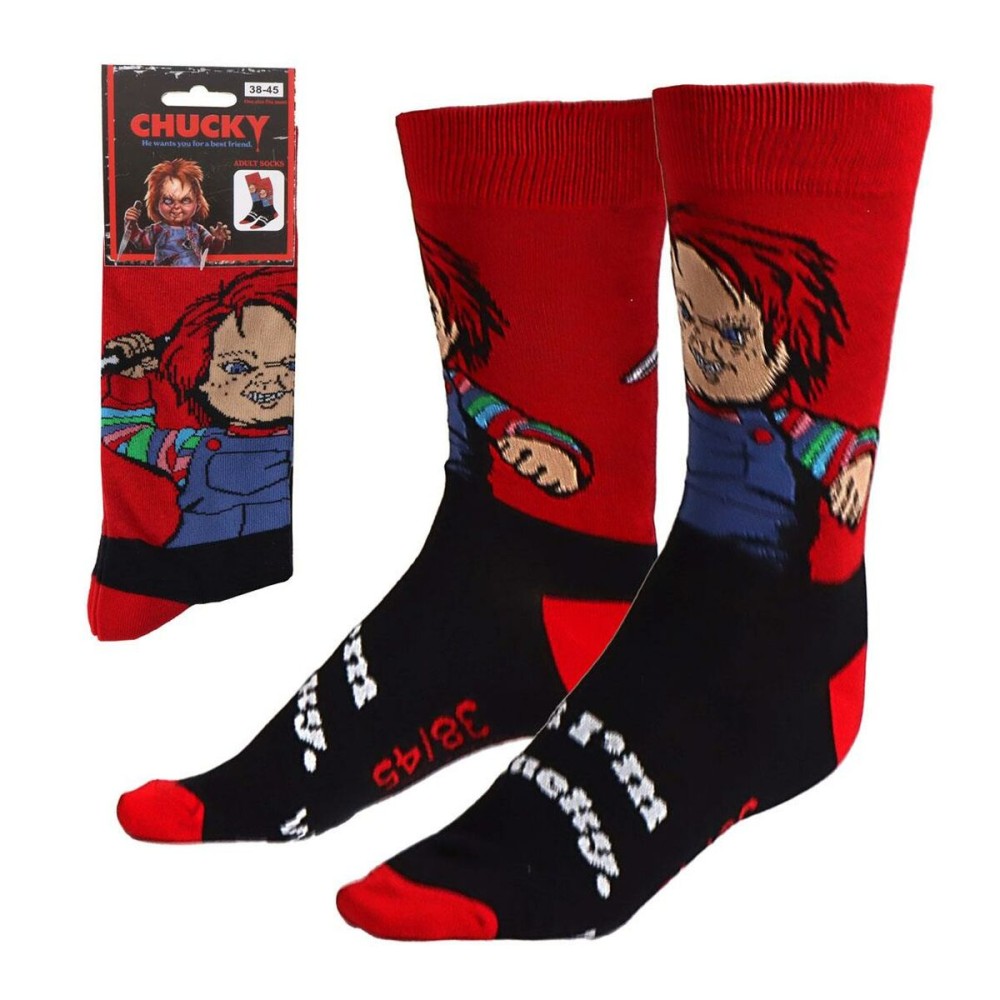 Socks Chucky Red 38-45