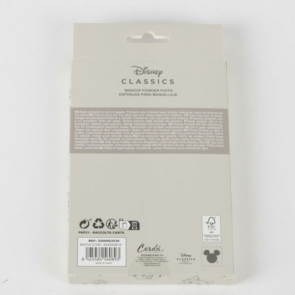 Make-up Sponge Disney 4 Units