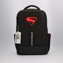 Lässiger Rucksack Superman Schwarz Moderne 31 x 44 x 14 cm