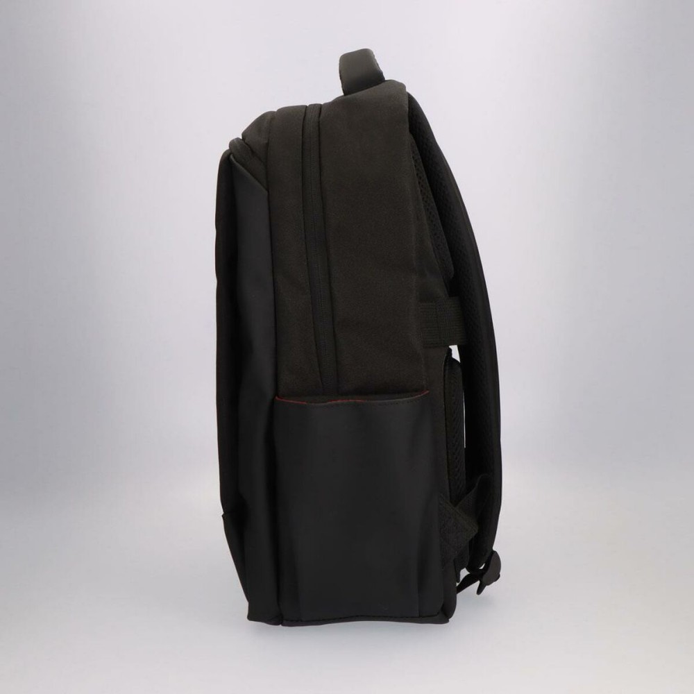 Lässiger Rucksack Superman Schwarz Moderne 31 x 44 x 14 cm