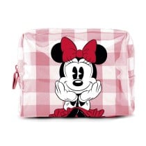 Kinder-Kulturbeutel Minnie Mouse Rot 50 % Polyester 50 % PVC Moderne 20 x 13 x 11 cm