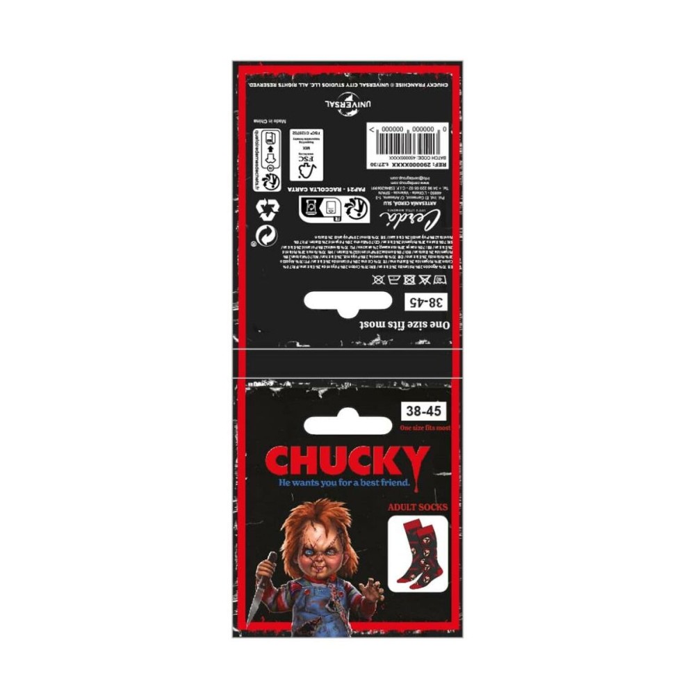 Socks Chucky Dark grey 38-45