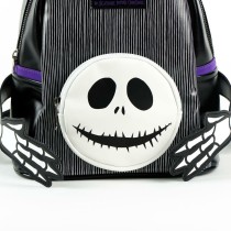 Lässiger Rucksack The Nightmare Before Christmas Schwarz Moderne 22 x 26,5 x 13 cm