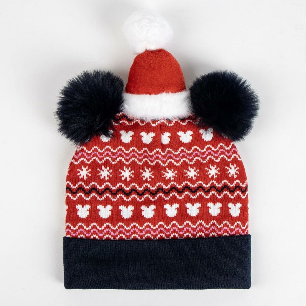 Kindermütze Minnie Mouse Rot