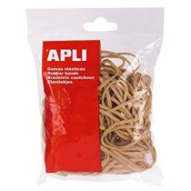 Gummibänder Apli Braun 100 x 2 mm 1 kg (10 Stück)