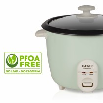 cuiseur à riz Haeger RC-18L.002A Vert Acier inoxydable Plastique 50 W