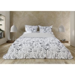 Parure de couette Pierre Cardin FANY Gris Lit king size 3 Pièces