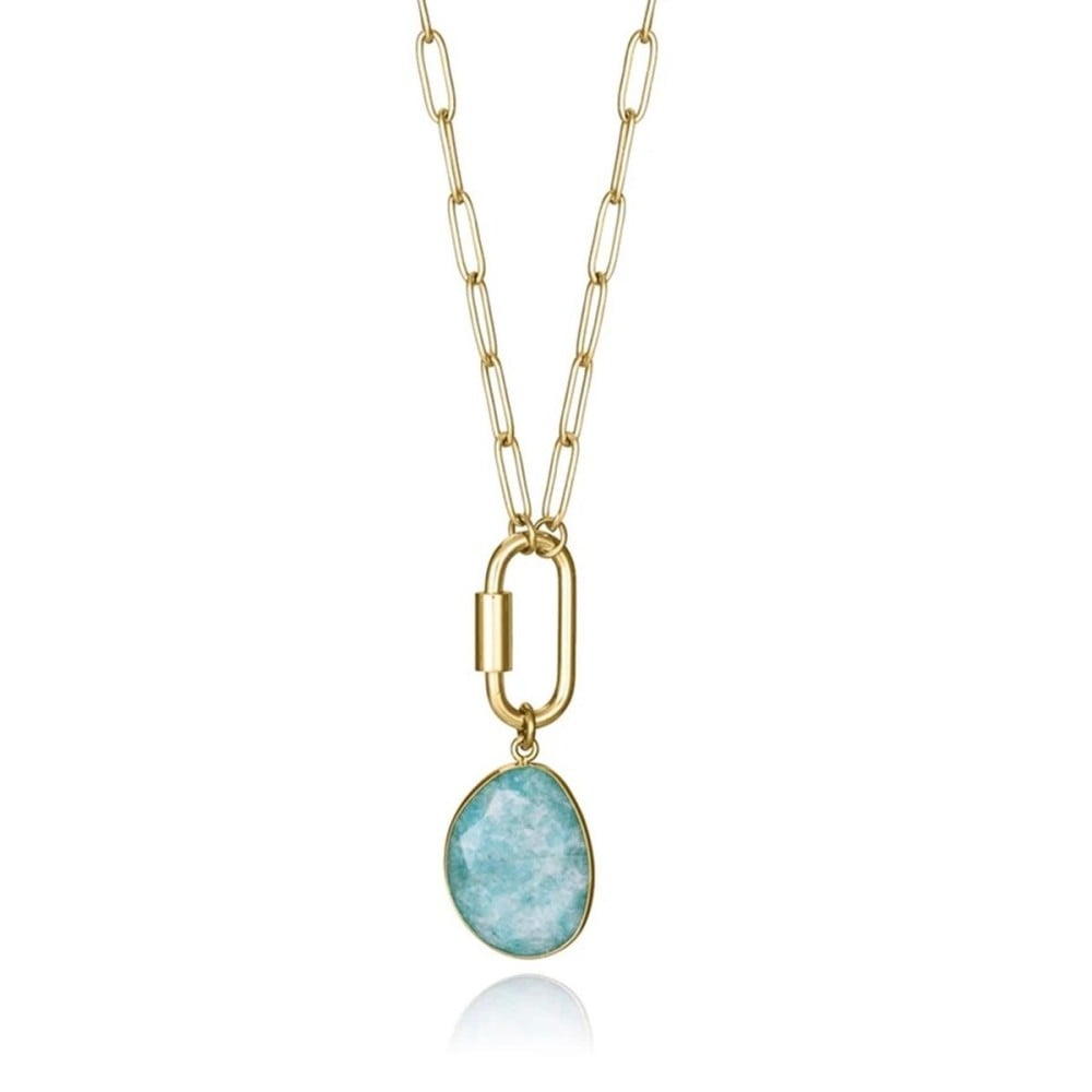 Collier Femme Viceroy 14194C01012 Doré Bleu