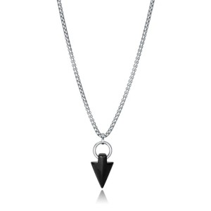 Men's Pendant Viceroy 14222C01000 Black Silver