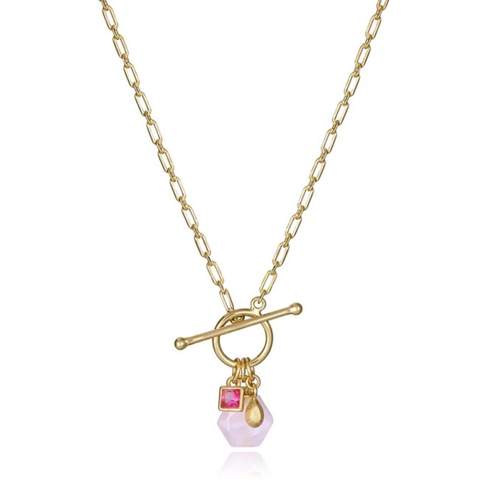 Ladies' Necklace Viceroy 13227C100-49 Golden
