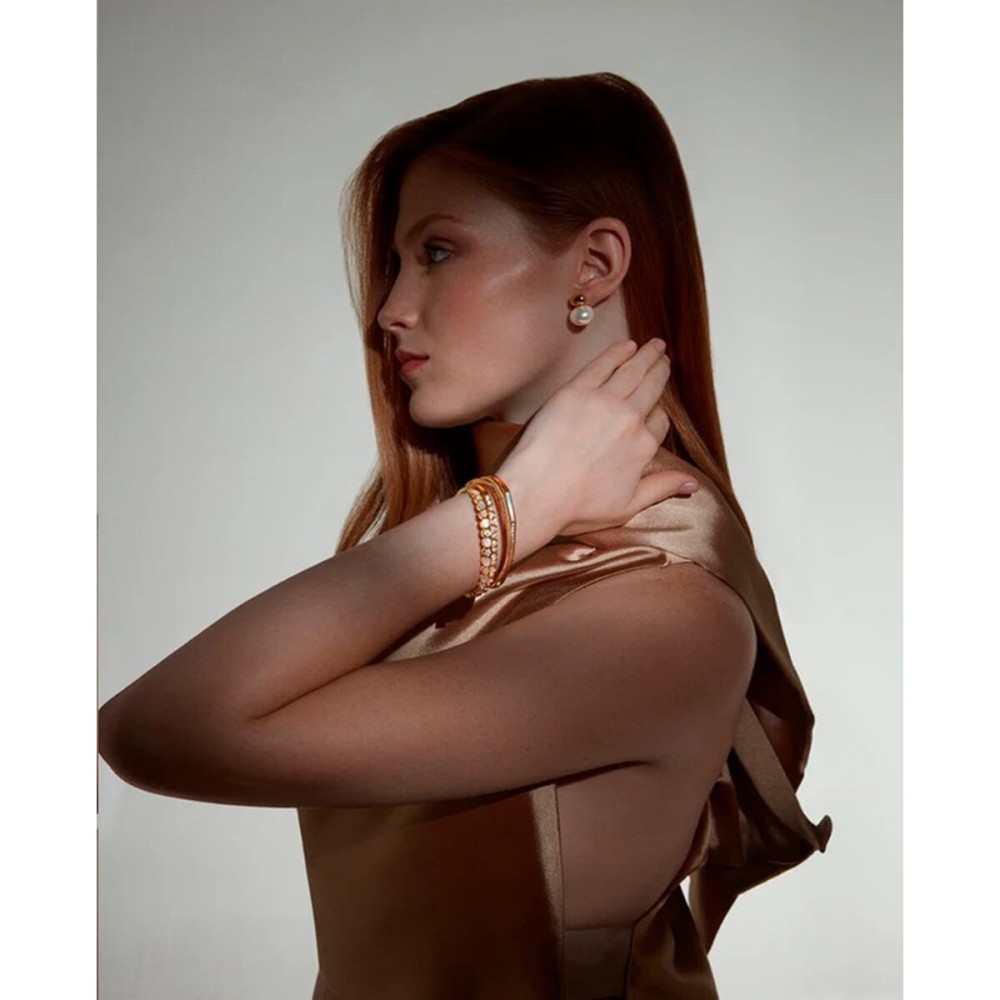 Ladies' Bracelet Viceroy 14188P01012 Golden