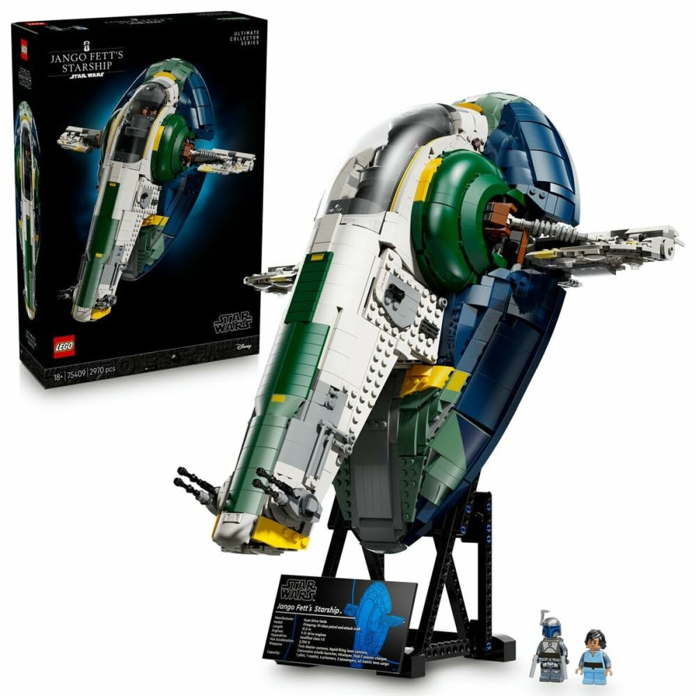 Set de construction Lego STAR WARS 75409 Jango Fett's Starship 2970 Pièces