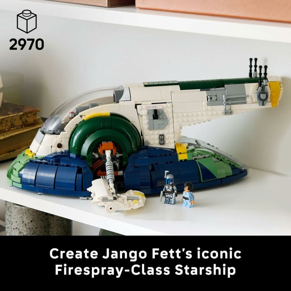 Set de construction Lego STAR WARS 75409 Jango Fett's Starship 2970 Pièces