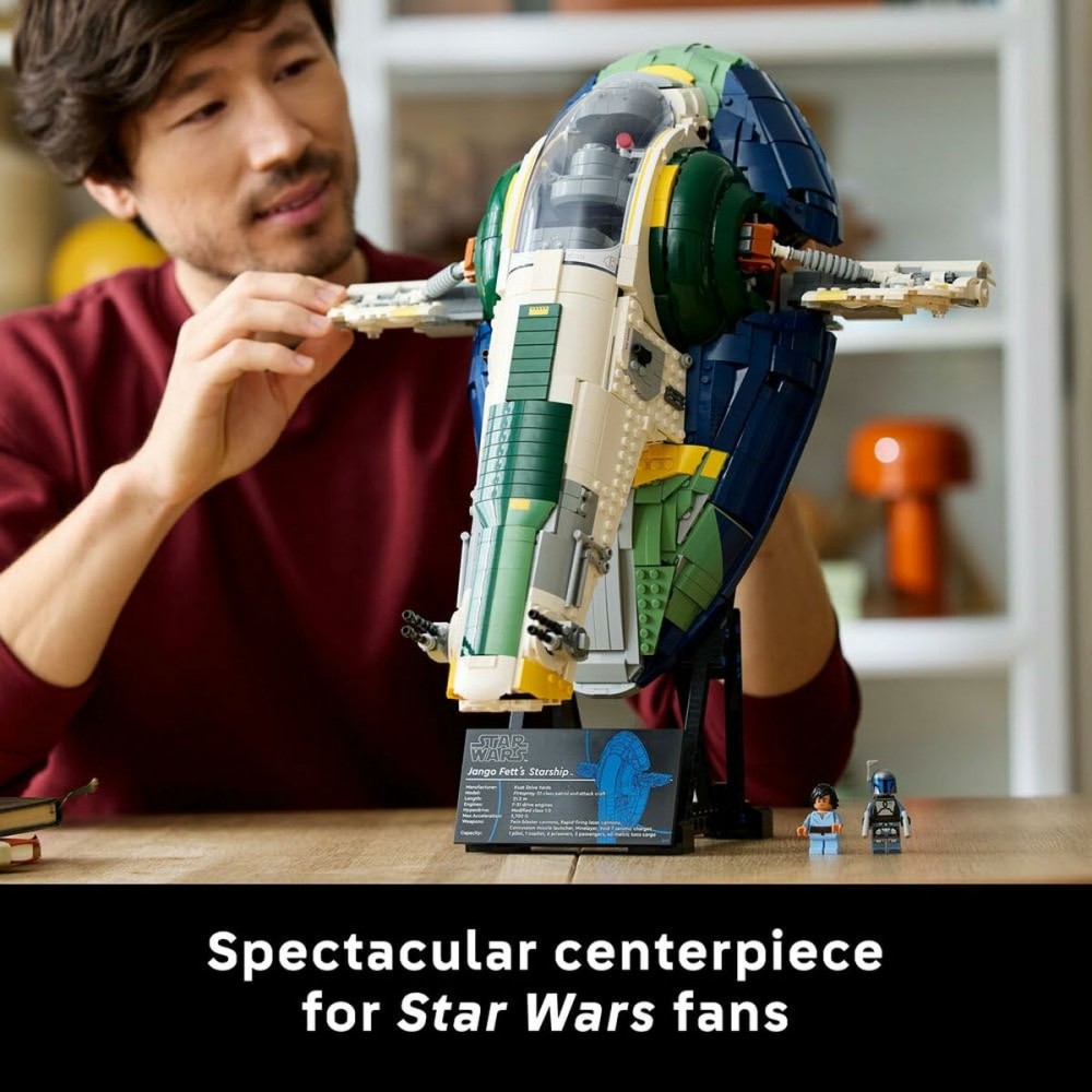 Set de construction Lego STAR WARS 75409 Jango Fett's Starship 2970 Pièces