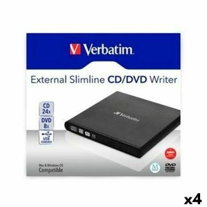 CD/DVD Reader Verbatim SLIMLINE (4 Units)