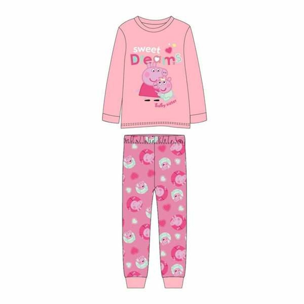 Pyjama Enfant Peppa Pig Rose