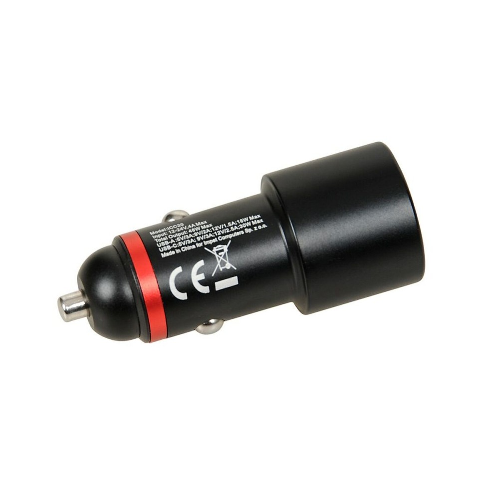 Ladegerät fürs Auto Ibox ICC20 Schwarz 60 W