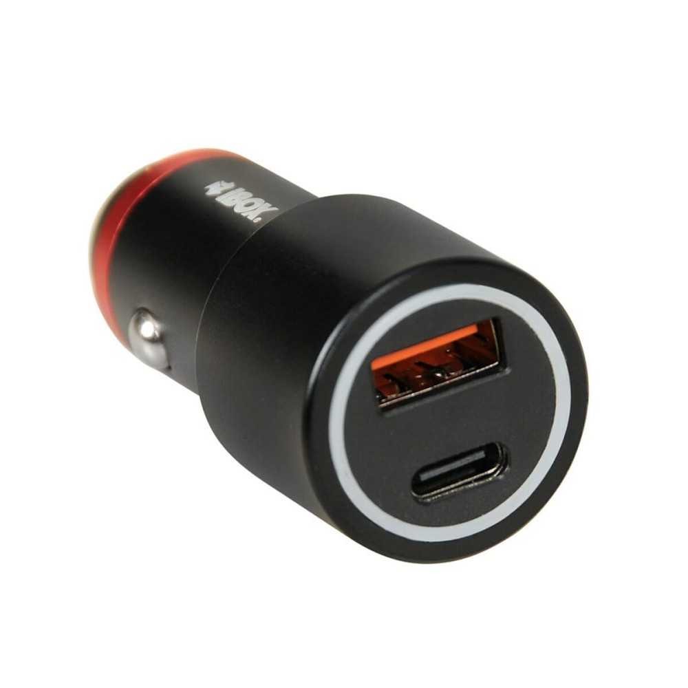 Ladegerät fürs Auto Ibox ICC20 Schwarz 60 W