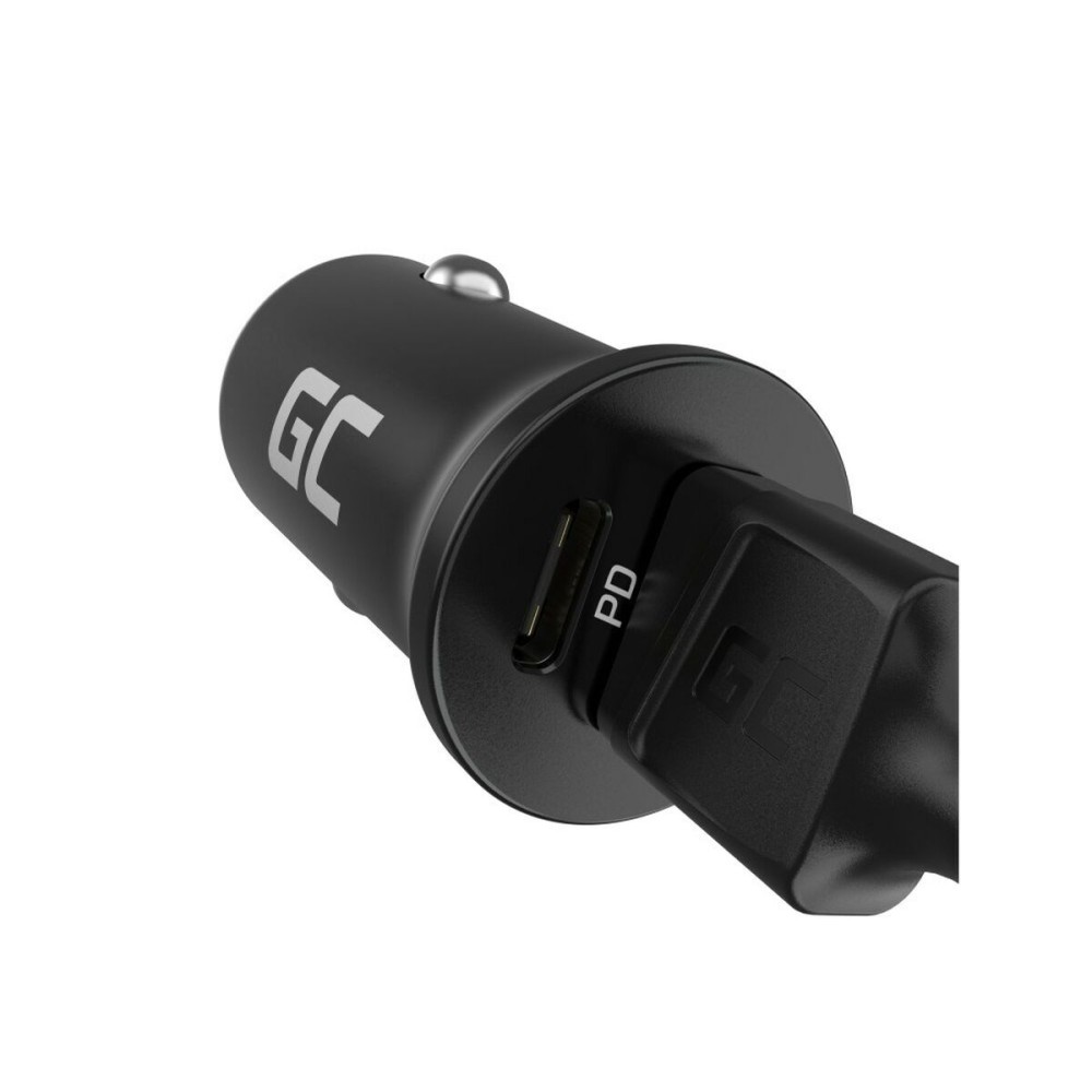 Ladegerät fürs Auto Green Cell CADM-GC-38AC Schwarz 38 W