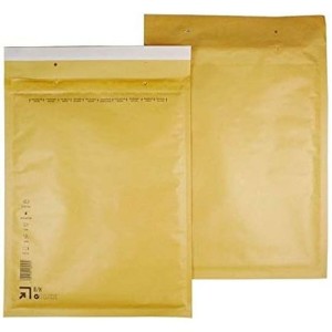 Briefumschläge INTERMARK Airfickor 100 x 165 mm Braun Papier 200 Stück