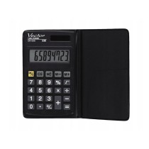 Taschenrechner Vector DK-055 Schwarz Kunststoff