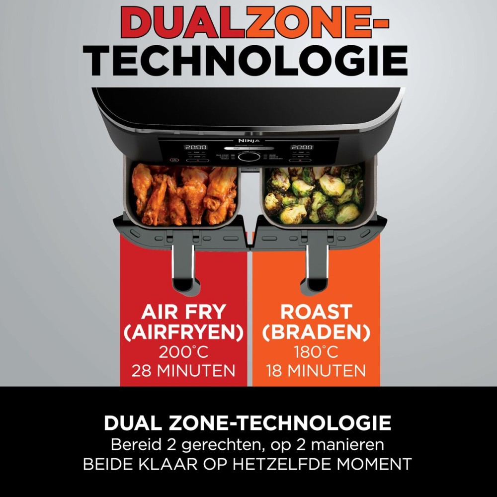 Air Fryer NINJA AF200EU Black 2400 W 1,6 L 7,6 L