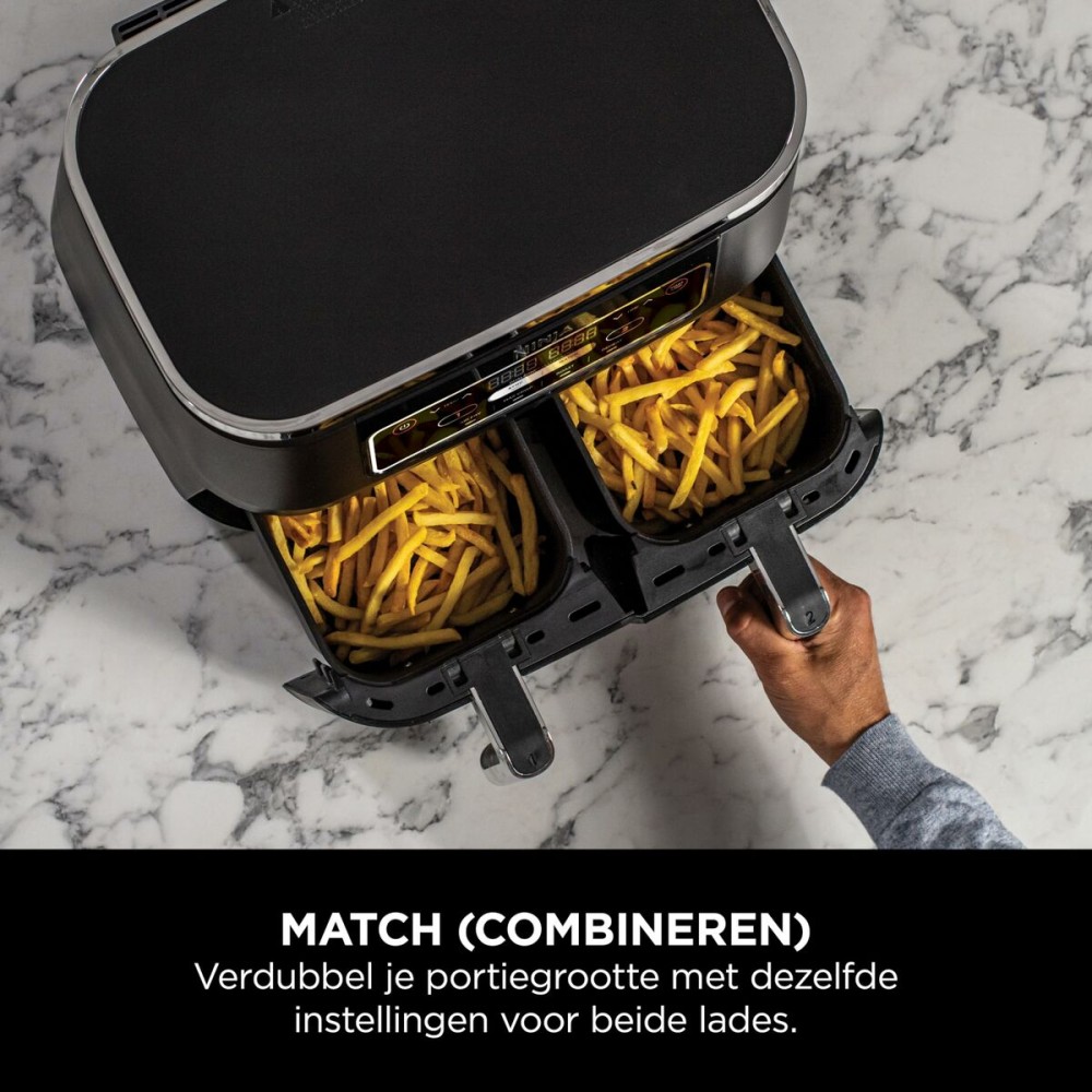 Heißluftfritteuse NINJA AF200EU Schwarz 2400 W 1,6 L 7,6 L