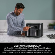 Heißluftfritteuse NINJA AF200EU Schwarz 2400 W 1,6 L 7,6 L