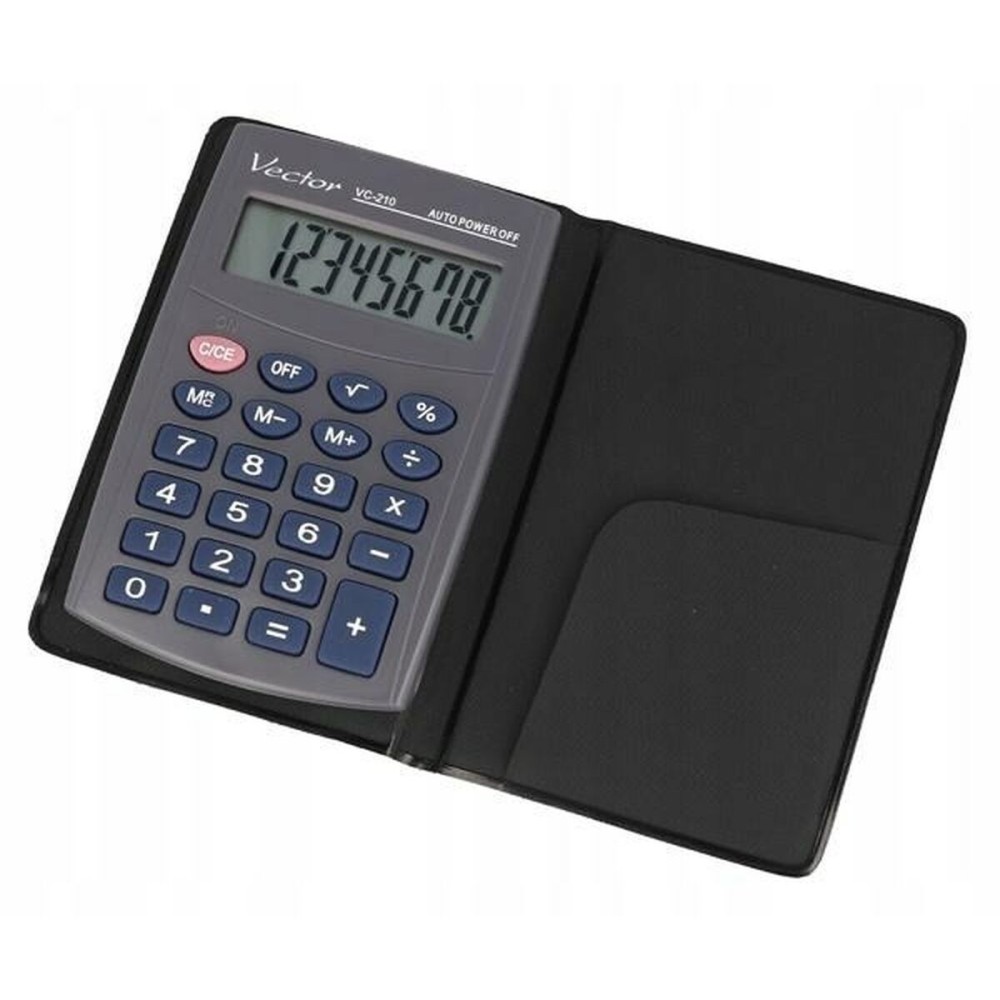 Taschenrechner Vector KAV VC-210III Grau Kunststoff