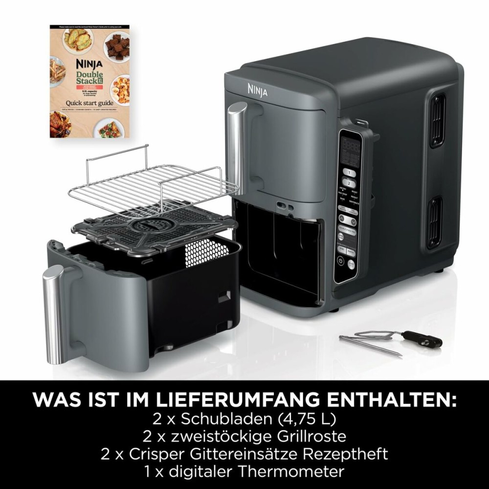 Air Fryer NINJA SL451EU Black 2470 w 9,5 L