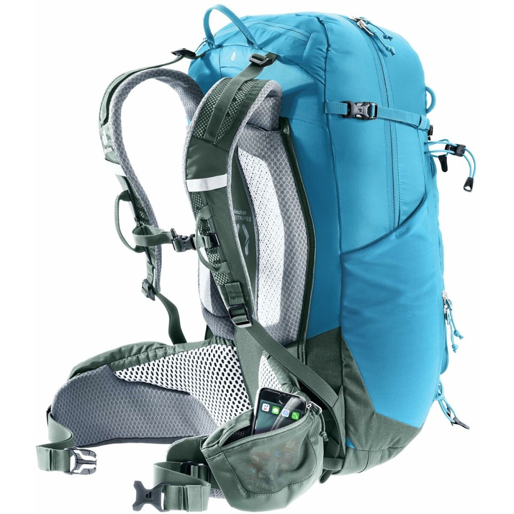 Gym Bag Deuter Trail Pro 33 Blue Green 33 L