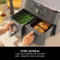 Heißluftfritteuse NINJA DZ400EU Grau 2470 w 4 Kg 9,5 L