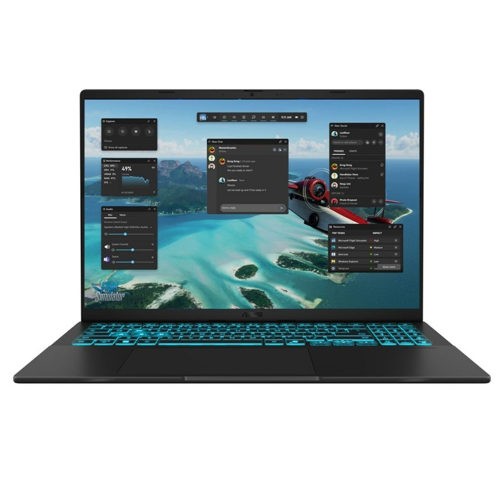Laptop Asus V16 V3607VM-RP016W Intel Core 5 210H 16" 16 GB RAM 512 GB SSD Intel Core 5 120U geforce rtx 5060