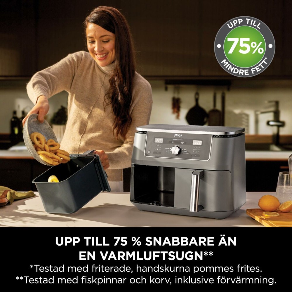Heißluftfritteuse NINJA DZ400EU Grau 2470 w 4 Kg 9,5 L