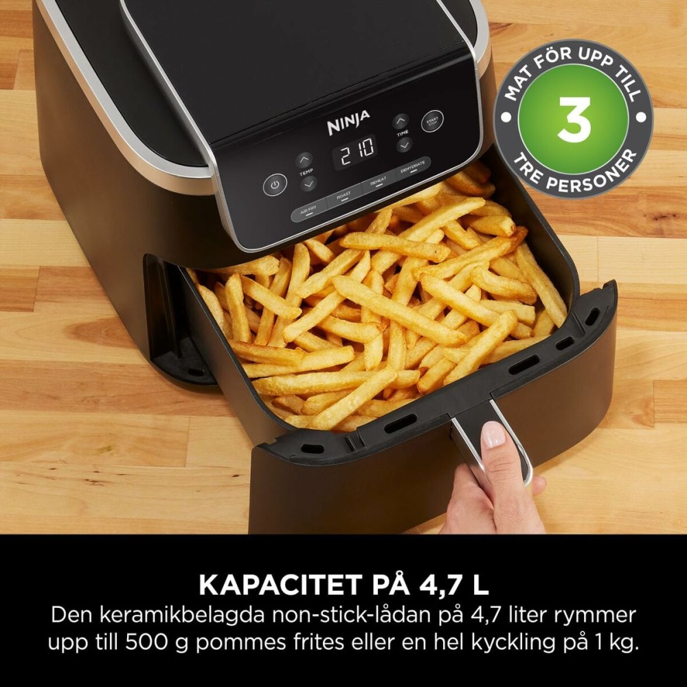 Heißluftfritteuse NINJA AF140EU Schwarz 1750 W 4,7 L