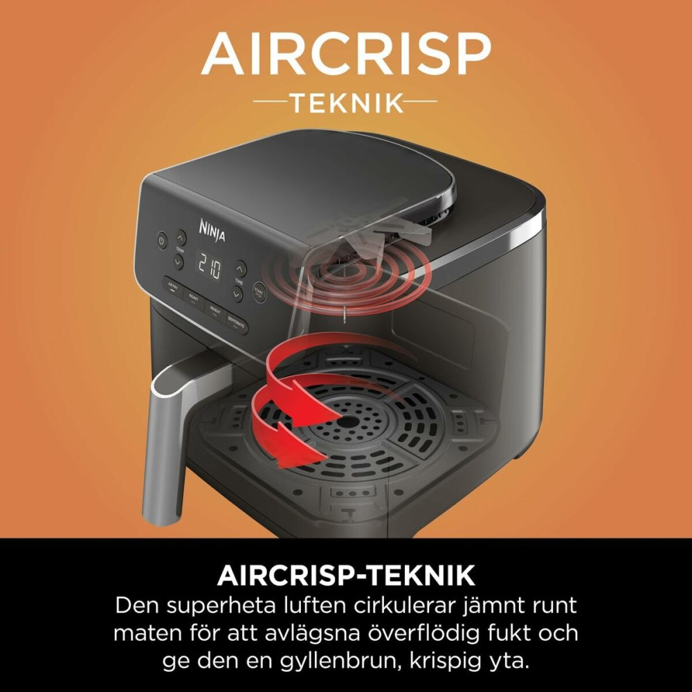 Heißluftfritteuse NINJA AF140EU Schwarz 1750 W 4,7 L