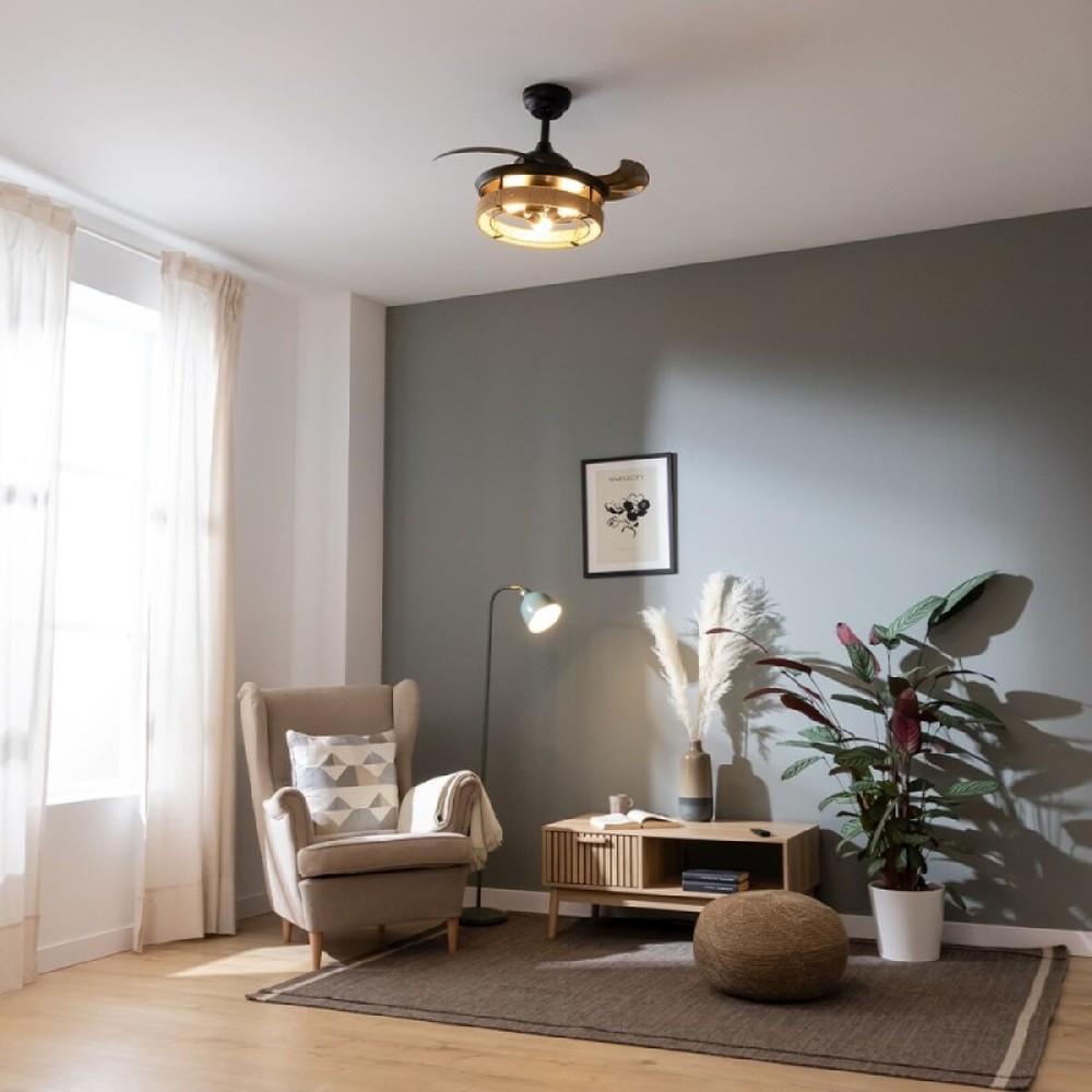 Deckenventilator mit Lampe Cecotec EnergySilence Aero 3600 25 W