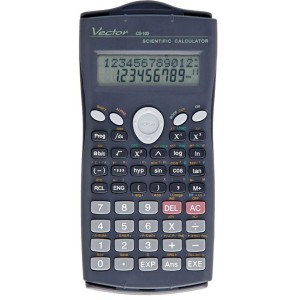 Wissenschaftlicher Taschenrechner Vector KAV CS-103 Schwarz