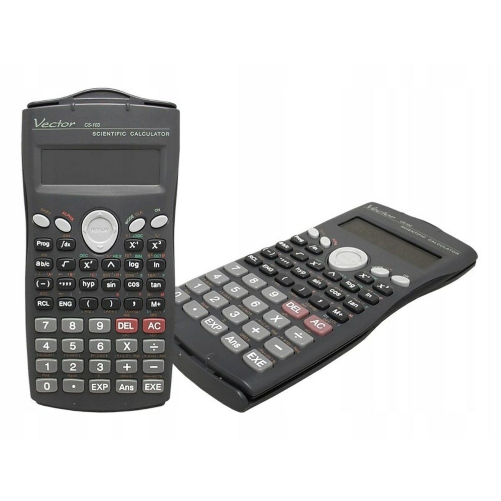 Wissenschaftlicher Taschenrechner Vector KAV CS-103 Schwarz