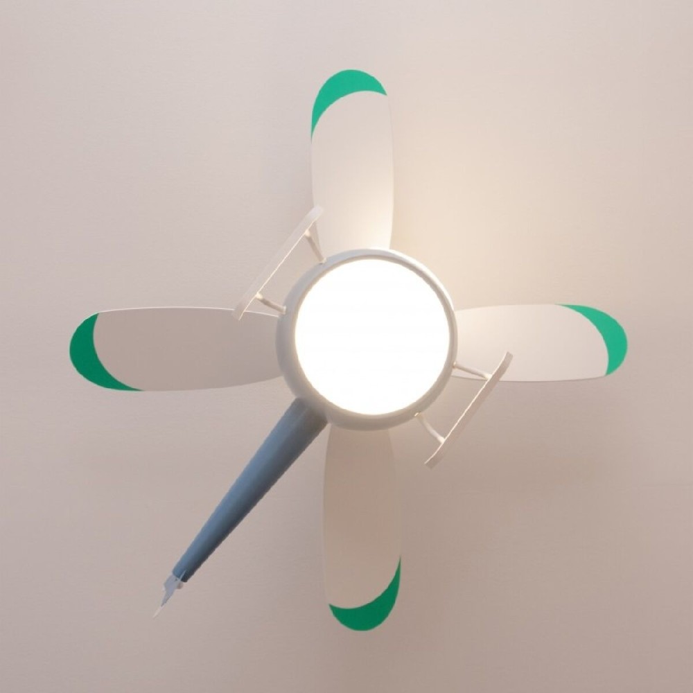 Deckenventilator mit Lampe Cecotec EnergySilence Aero 4600 Helicopter Blau 35 W 32 W Hubschrauber
