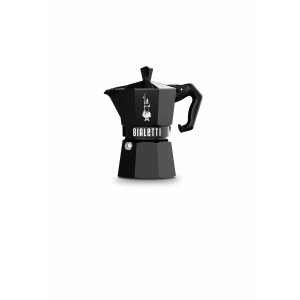 Italian Coffee Pot Bialetti MOKA EXCLUSIVE Black Aluminium 3 Cups