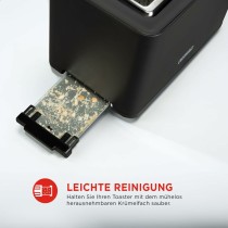 Toaster Bourgini 140402 Black