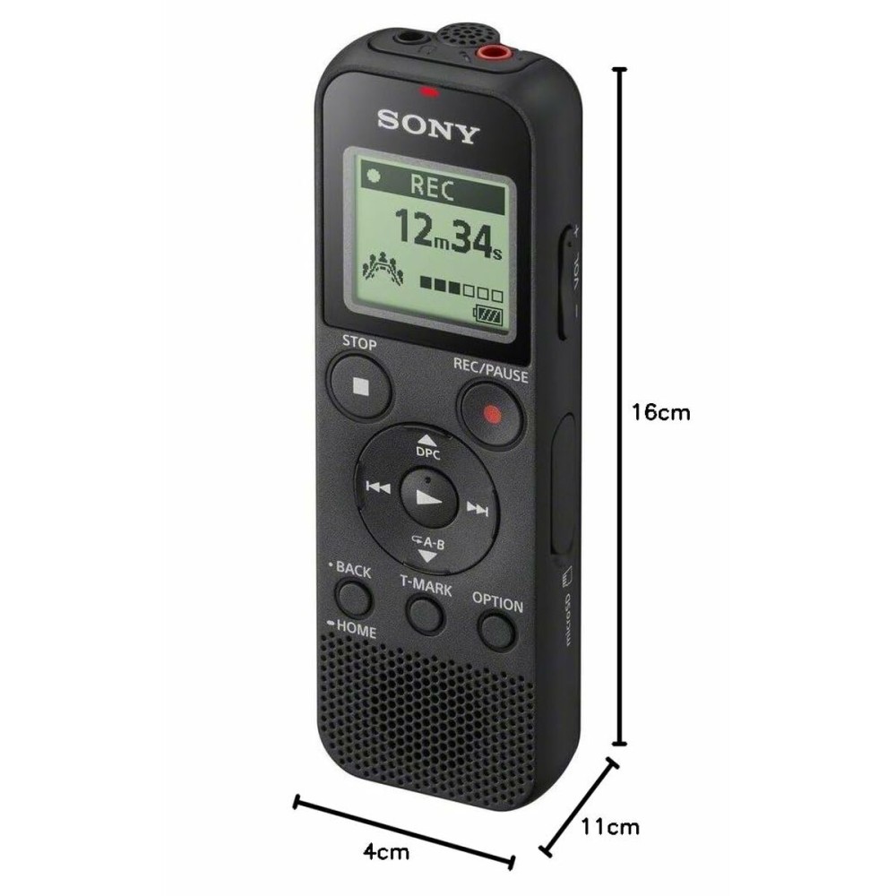 External Recorder Sony ICD-PX370 Black