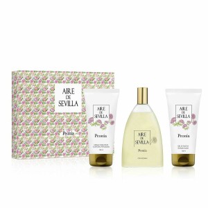 Set de Parfum Femme Aire de Sevilla Aire de Sevilla Peonía 3 Pièces
