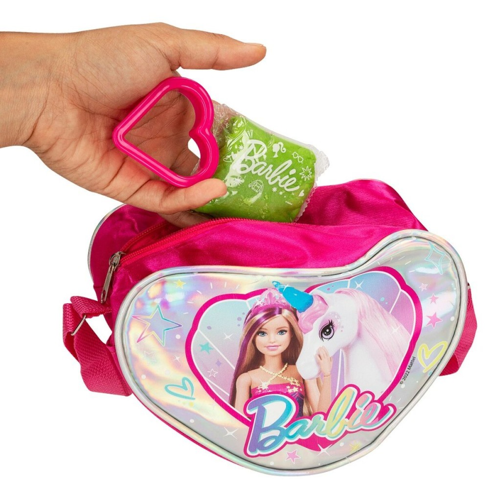 Jeu Créatif de Pâte à modeler Barbie Fashion Sac 8 Pièces 300 g