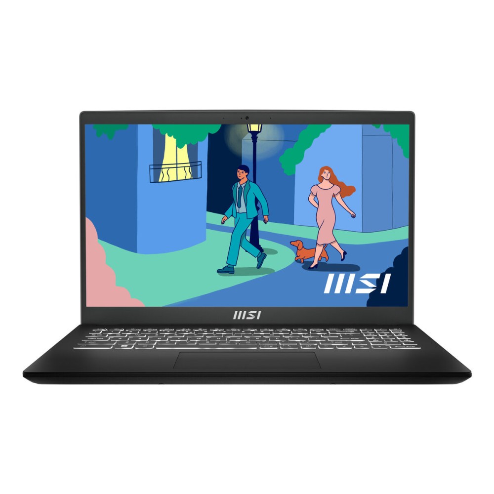 Ordinateur Portable MSI 9S7-15HK12-440 15,6" 16 GB RAM 512 GB 512 GB SSD Espagnol Qwerty AZERTY